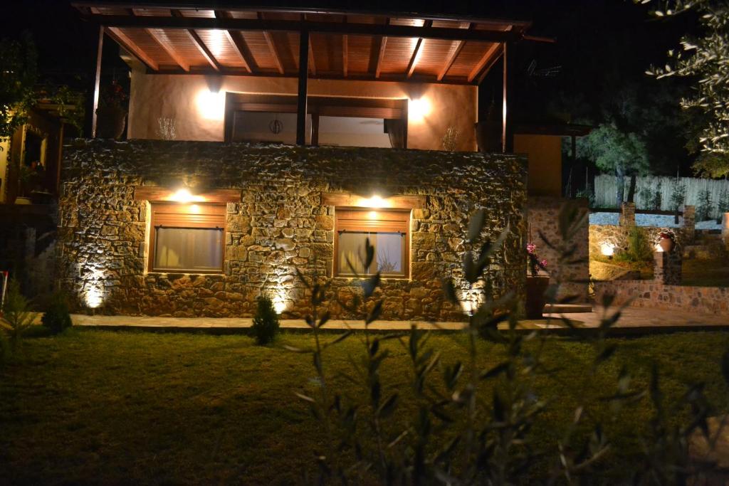 Zahrada ubytování Evia Family House