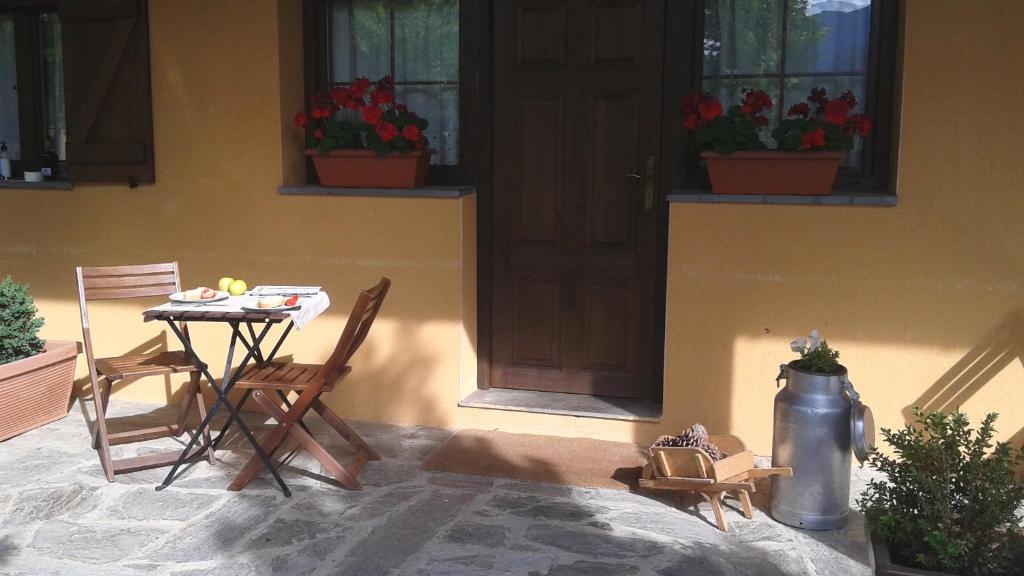 Patio nebo venkovní prostory v ubytování La Estibialla