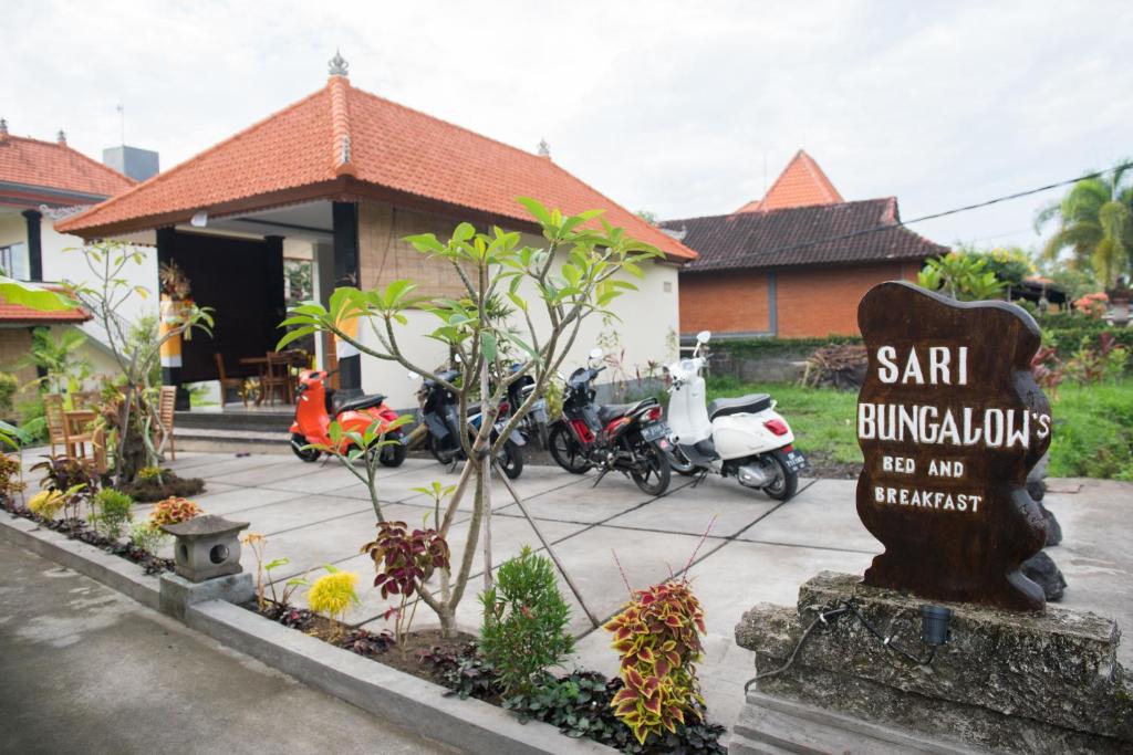 Zahrada ubytování Sari Bungalow