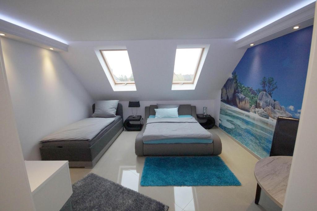 Pension / Zimmervermietung Wasbek - Deluxe Triple Room
