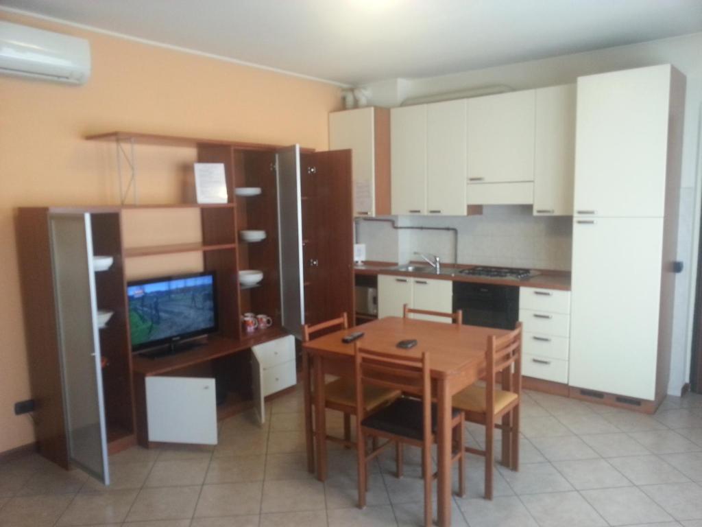 Kuchyňa alebo kuchynka v ubytovaní Residenza Teodolinda