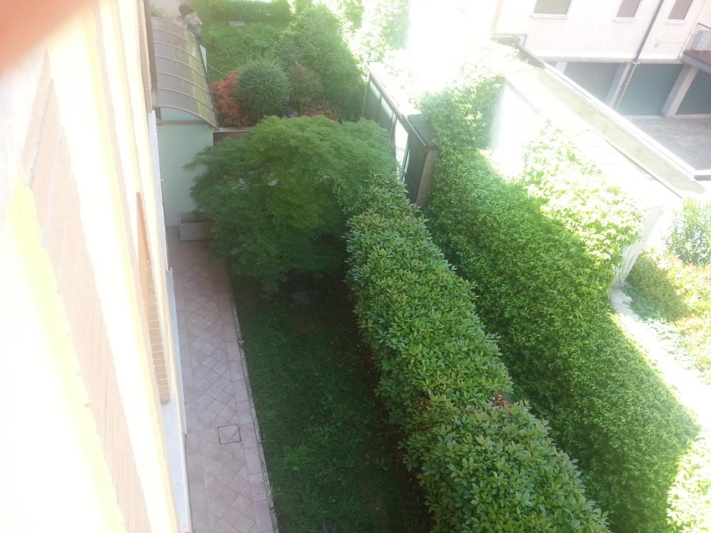 Vonkajšia záhrada v ubytovaní Residenza Teodolinda