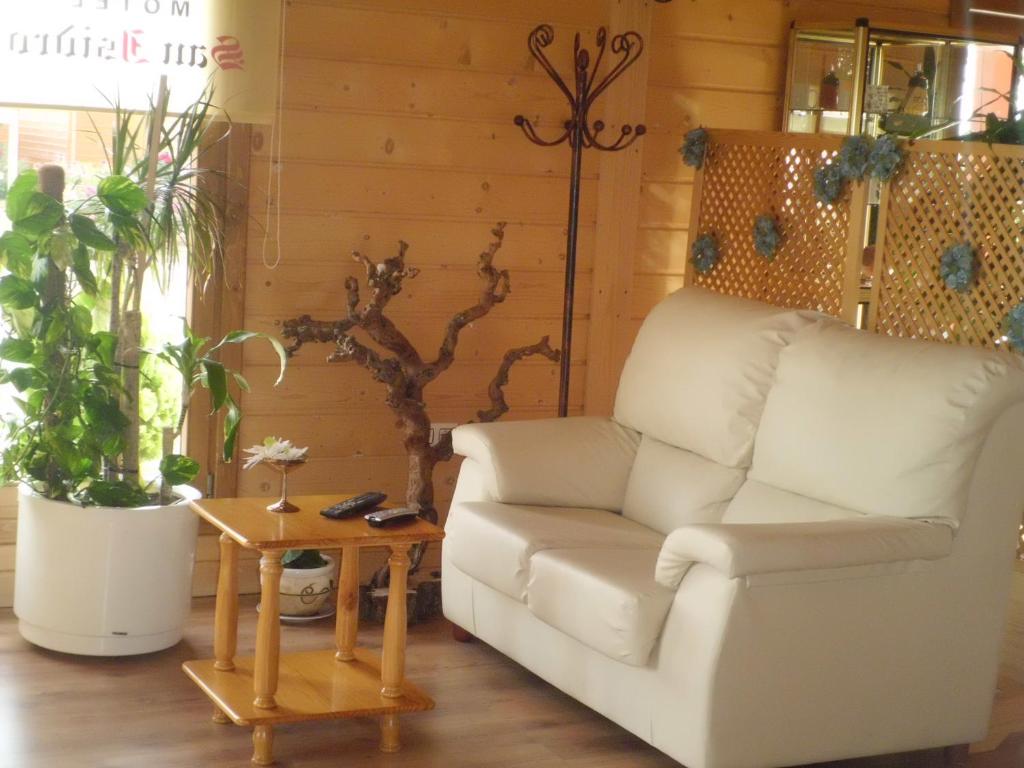 Posezení v ubytování Motel San Isidro