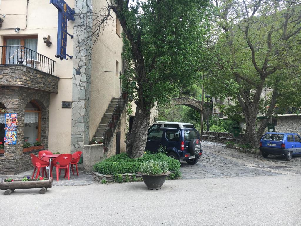 Budova, kde se hotel nachází