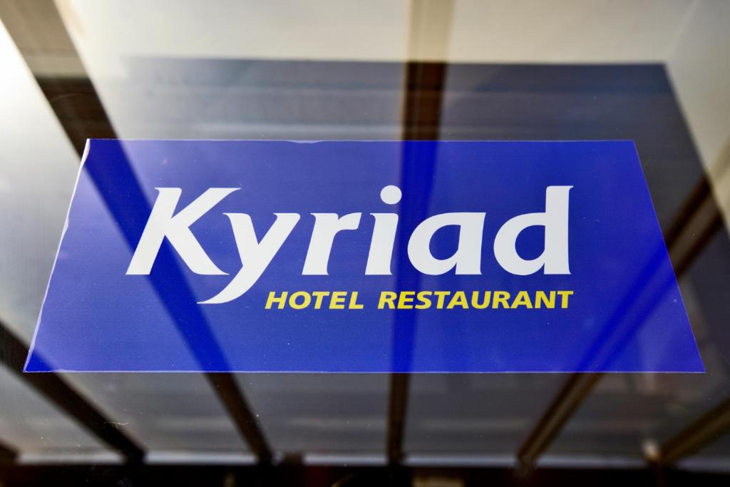 Certifikát, hodnocení, plakát nebo jiný dokument vystavený v ubytování Kyriad Mulhouse Est - Lutterbach