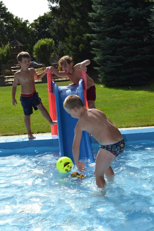 Bazén v ubytování Camping Hitjesvijver nebo v jeho okolí