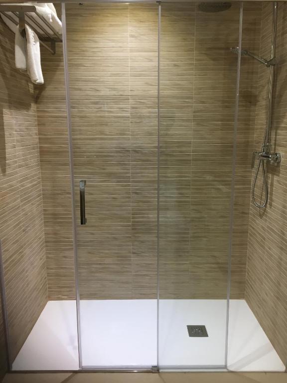 Koupelna v ubytování Hotel Marxant