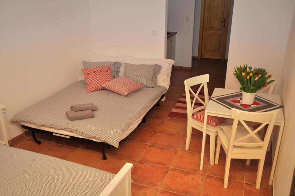 Posezení v ubytování Apartmány U Vavřince