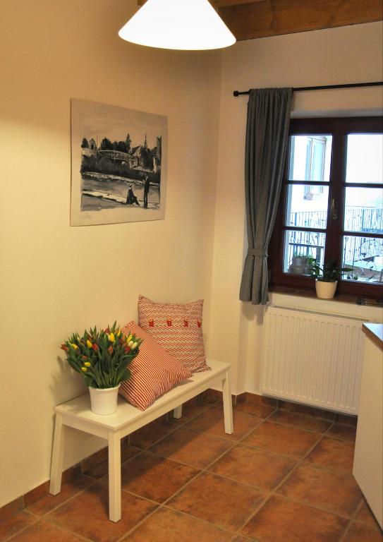 Posezení v ubytování Apartmány U Vavřince