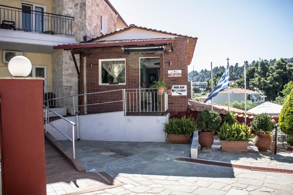 Budova, v ktorej sa hotel nachádza