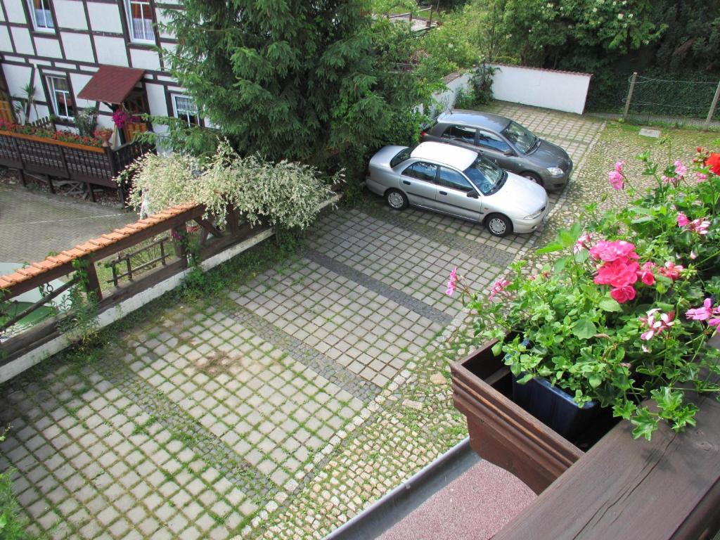 Zahrada ubytování Hotel Pension Am Kurzentrum