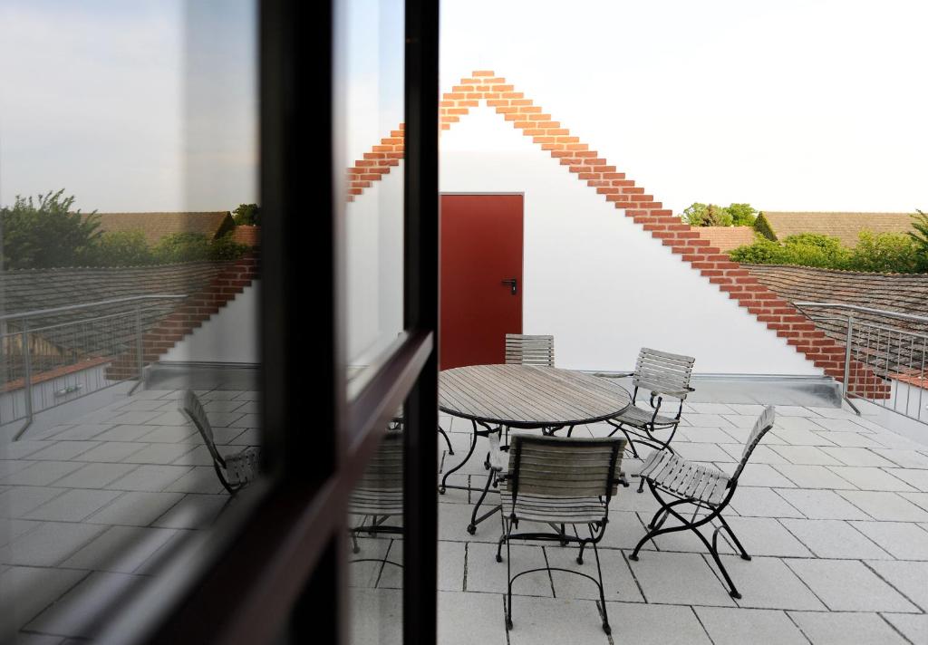 Un balcon sau o terasă la Genuss Am Hof