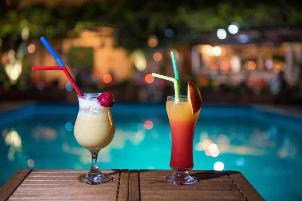 Nápoje v ubytování Argo Pool & Bar