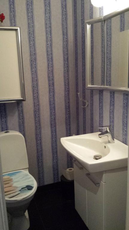 Koupelna v ubytování Villa Signedal Hostel