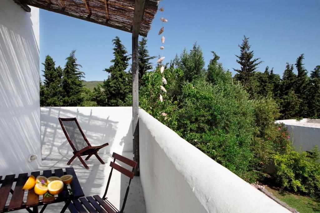 Balkón alebo terasa v ubytovaní Bungalows Puravida