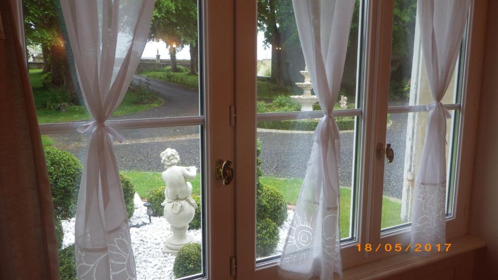 Zahrada ubytování La Part des Anges