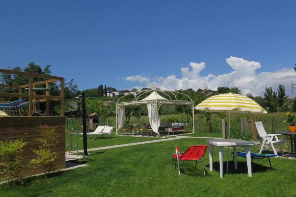 Zahrada ubytování Art Gallery B&B Foresteria