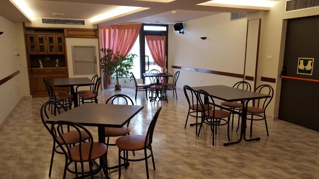 A seating area at Hotel Zabala