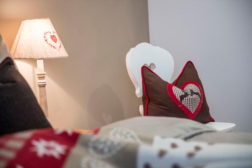 Posteľ alebo postele v izbe v ubytovaní Alpin Lodge St. Andrä