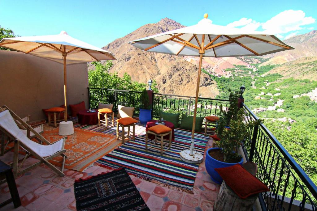Nespecifikovaný výhled na hory nebo výhled na hory při pohledu z bed and breakfast