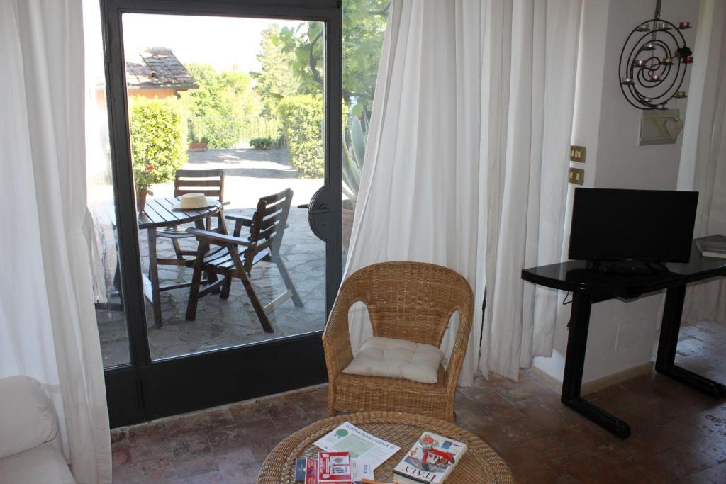 A balcony or terrace at Vignano40