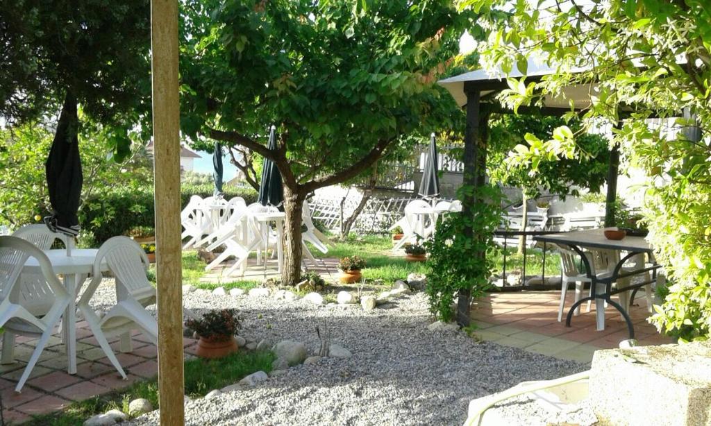 Zahrada ubytování B&B Magna Grecia