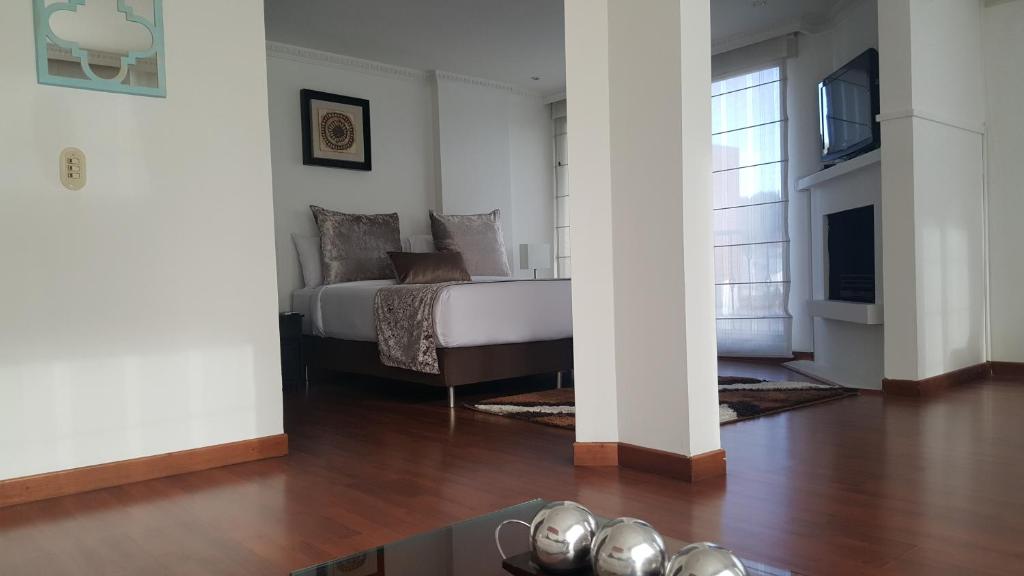 Posezení v ubytování Suites 109 GH Usaquén
