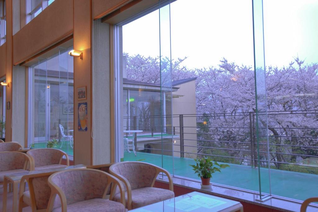 Bazén v ubytování Hotel Kaminoyu Onsen nebo v jeho okolí