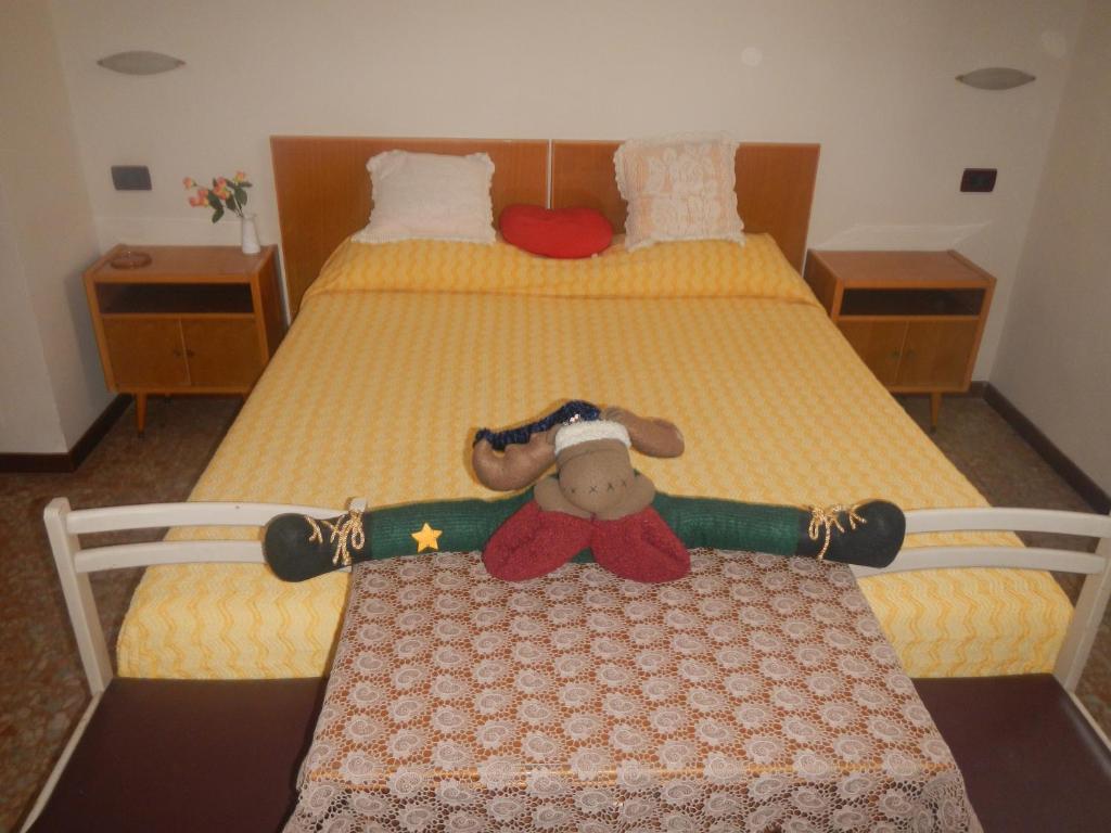 Postel nebo postele na pokoji v ubytování Hotel Conchiglia