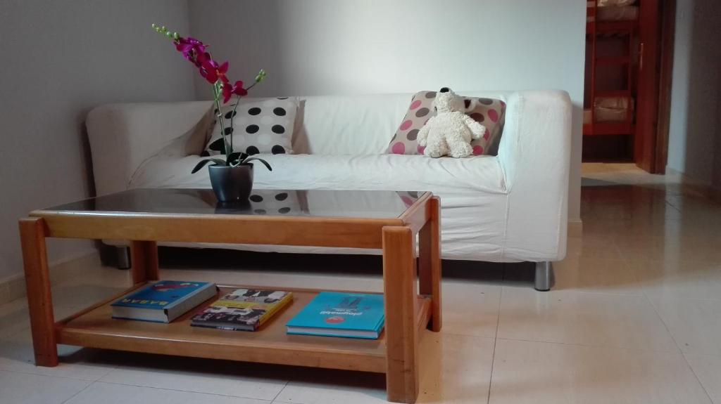 Postel nebo postele na pokoji v ubytování Apartaments Els Temporers