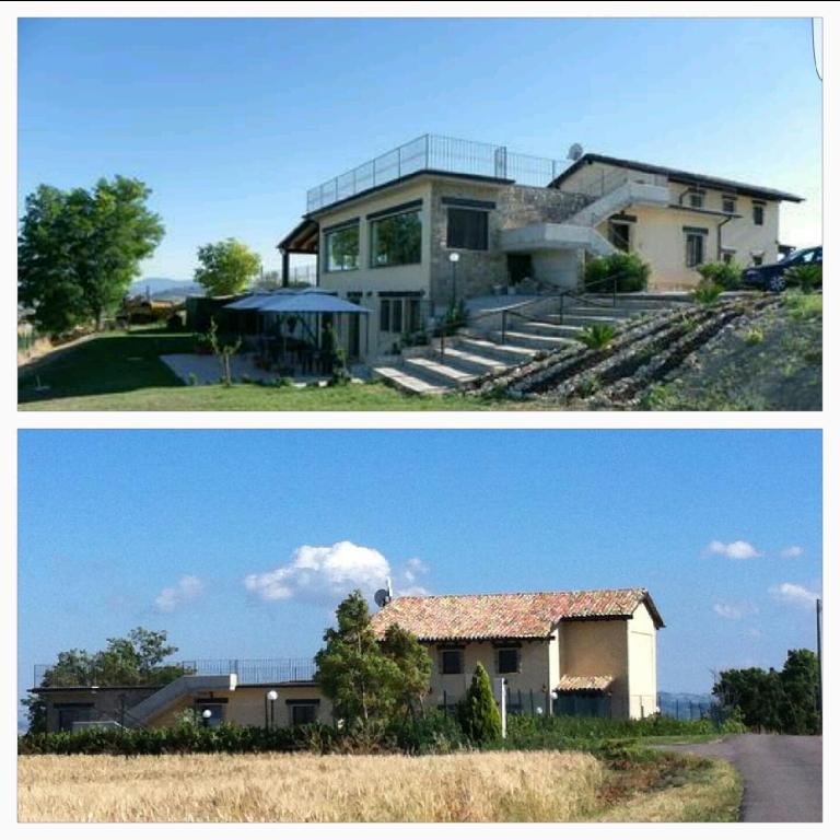 Budova, kde se bed and breakfast nachází