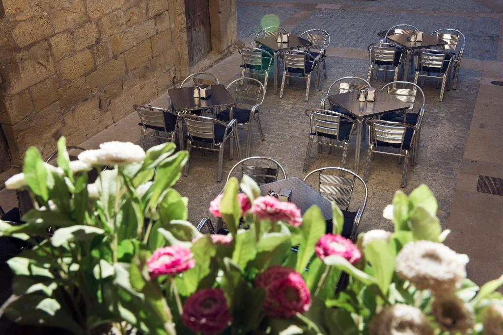 Restaurace v ubytování Lo Raconet de la Plaça