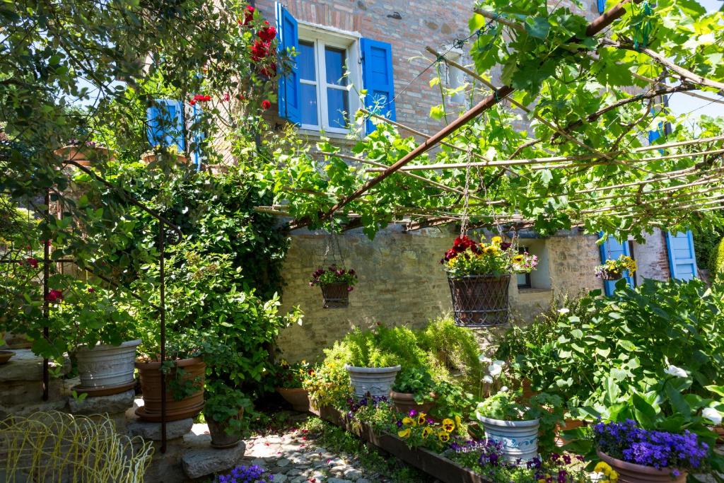 Zahrada ubytování Il Villino Hotel & SPA