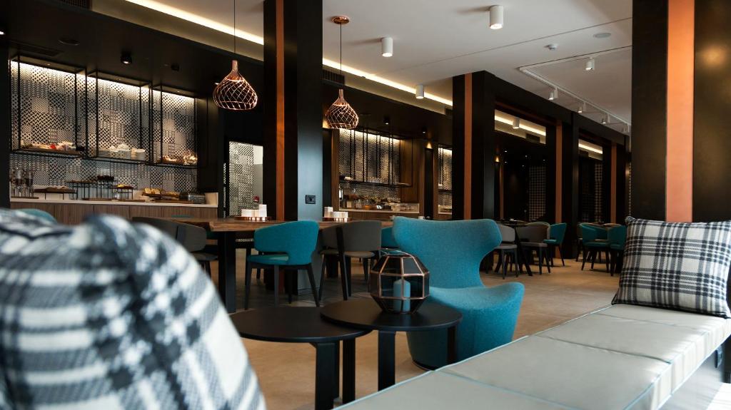 Coin salon dans l'établissement G Hotel Pescara