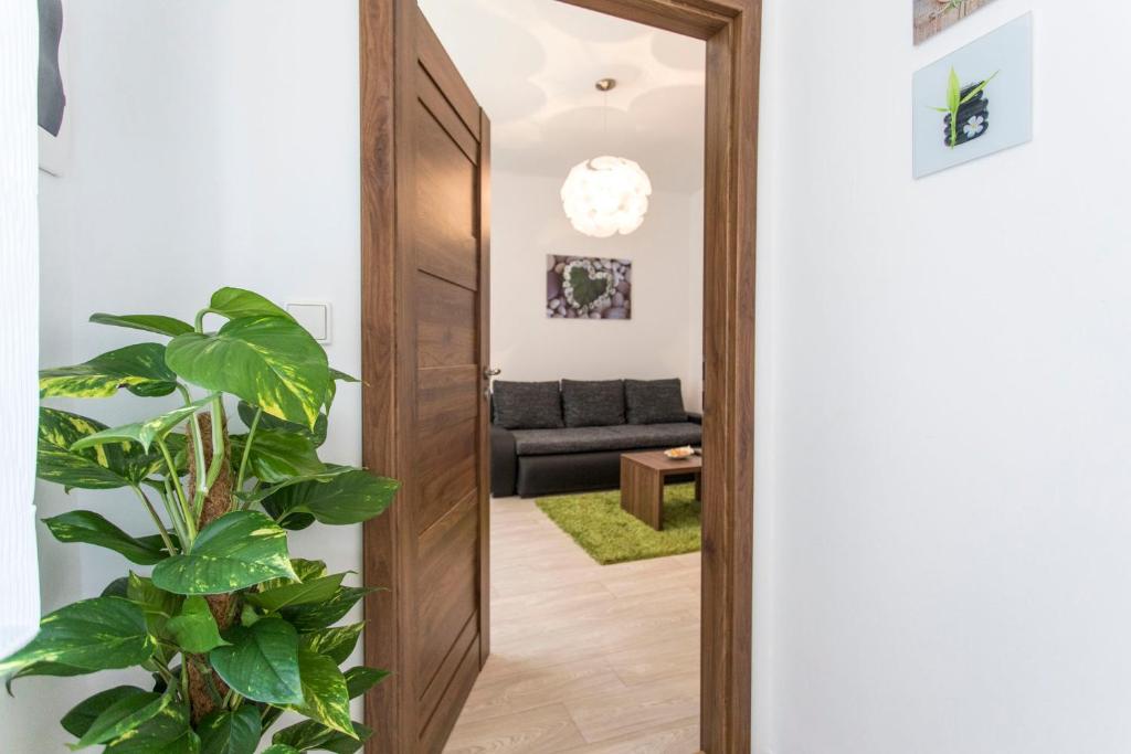 Część wypoczynkowa w obiekcie Apartmán Dolní náměstí