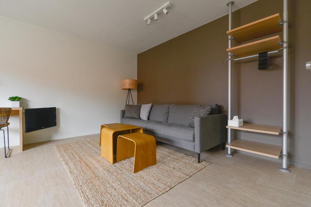 TV a/nebo společenská místnost v ubytování B&B Antares