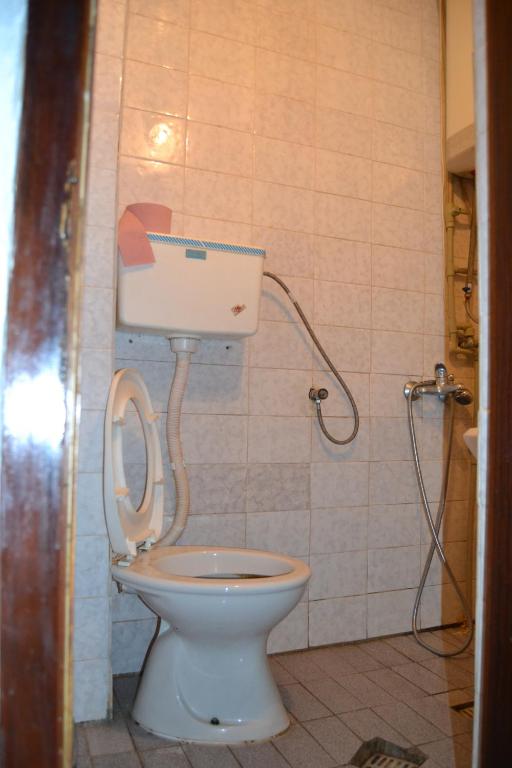 Koupelna v ubytování Hostel Valentin