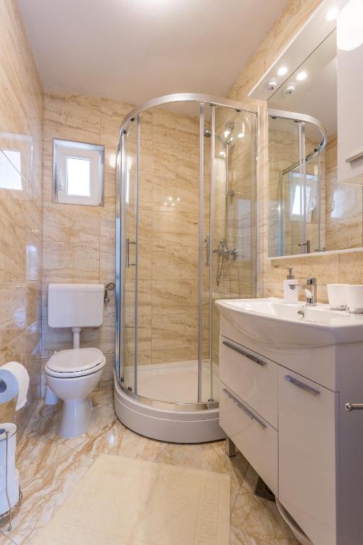 Kúpeľňa v ubytovaní Apartments Gabelic