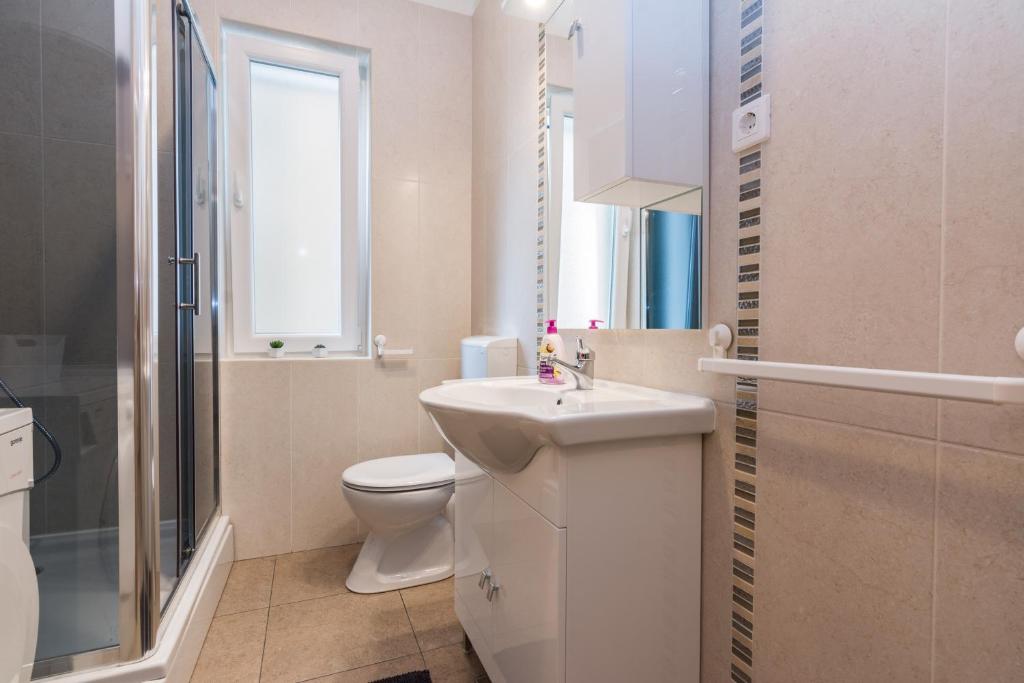 Kúpeľňa v ubytovaní Melita Center Apartment