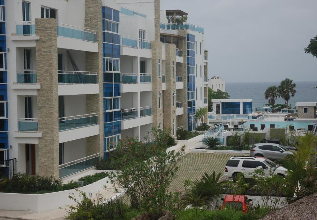 Budova, kde se apartmán nachází