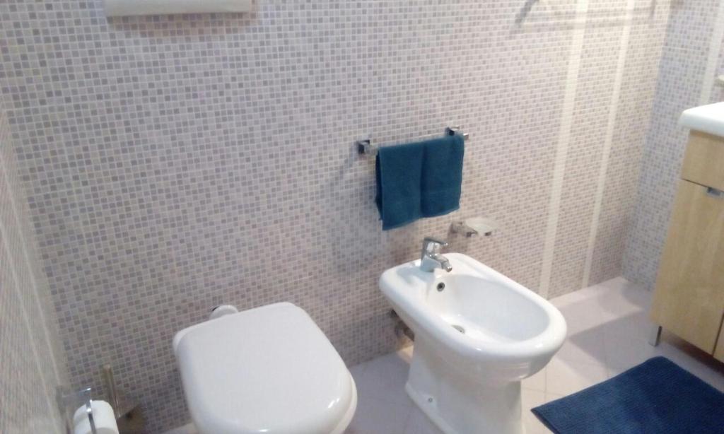 A bathroom at Rosa dei Venti