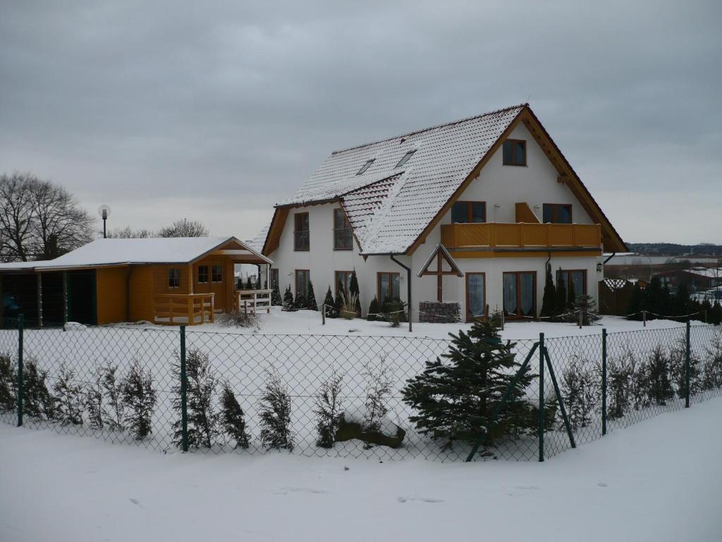 Hotel Pension Neptun v zimě