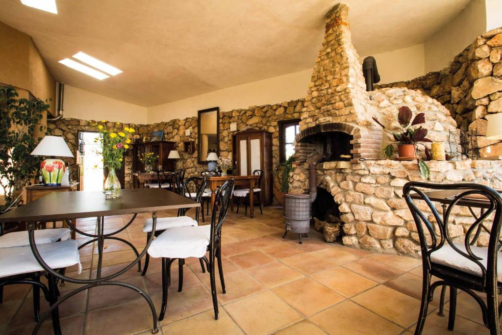 Restaurace v ubytování Cortijo de la Media Luna