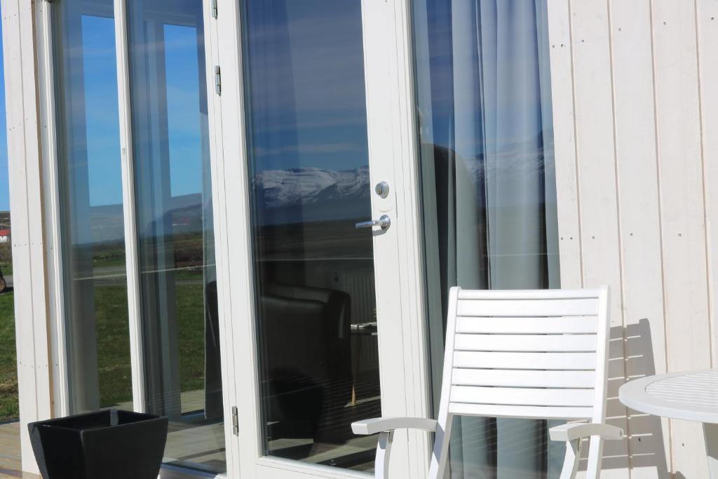Balkon atau teras di Laxhús