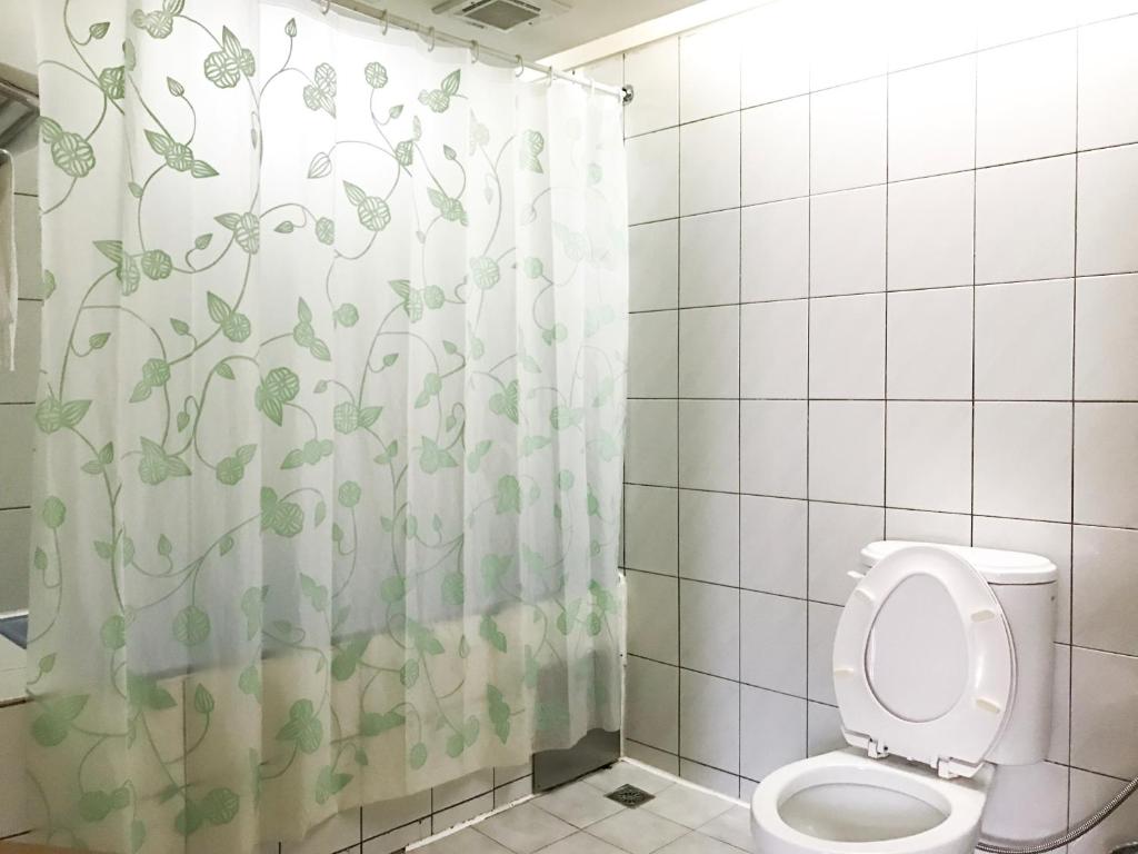 Koupelna v ubytování Fu Chang Hotel