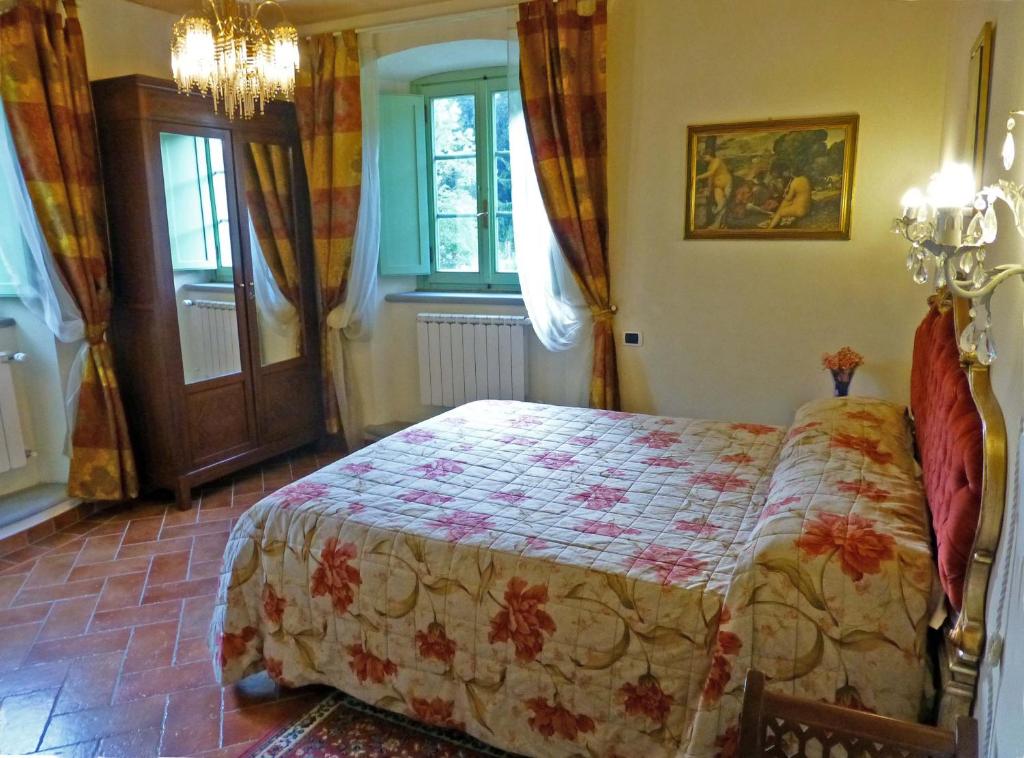 Posteľ alebo postele v izbe v ubytovaní Villa Le Panche