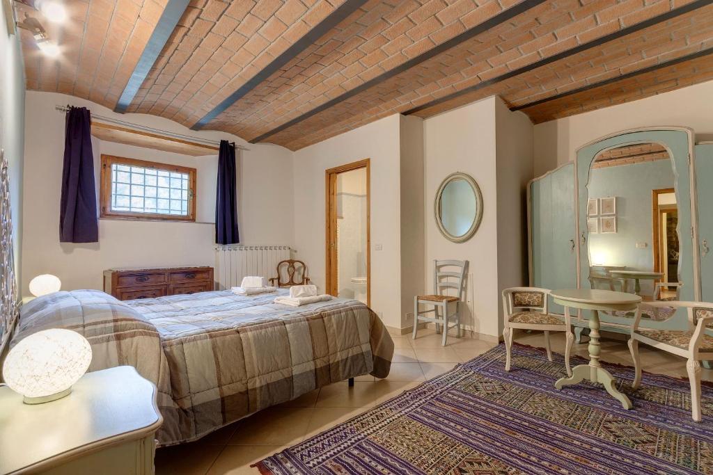 Llit o llits en una habitació de Podere Vignola