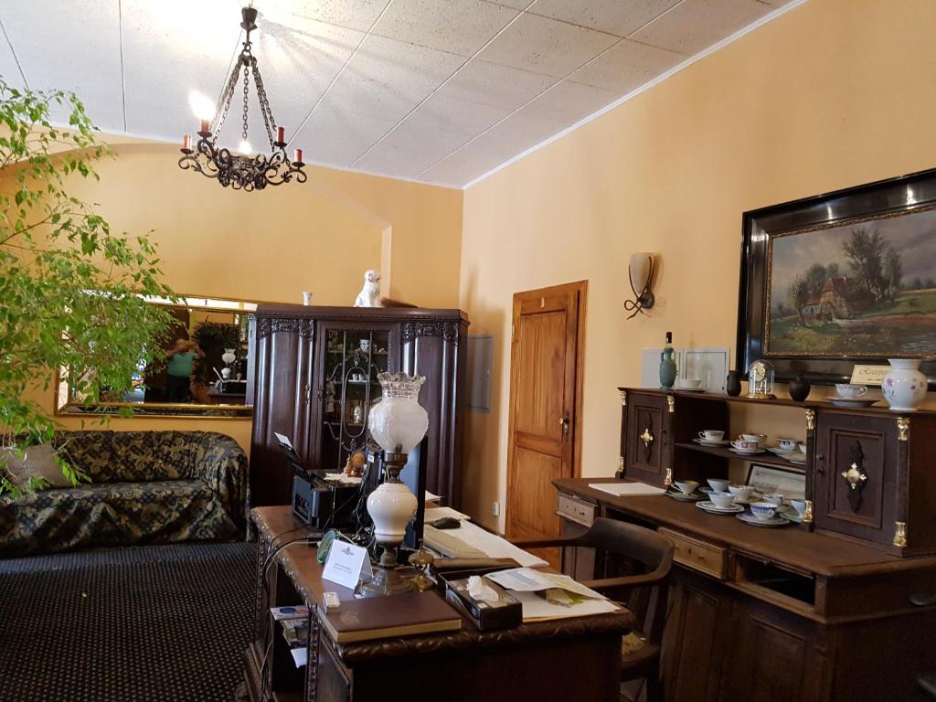 Posezení v ubytování Hotel Restaurant Toscana Naumburg
