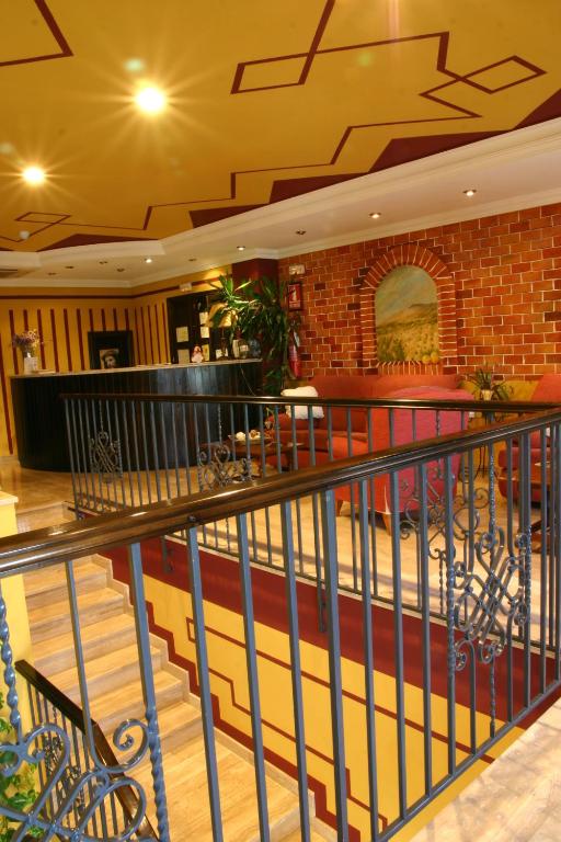 Restauracja lub miejsce do jedzenia w obiekcie Hotel Las Rosas