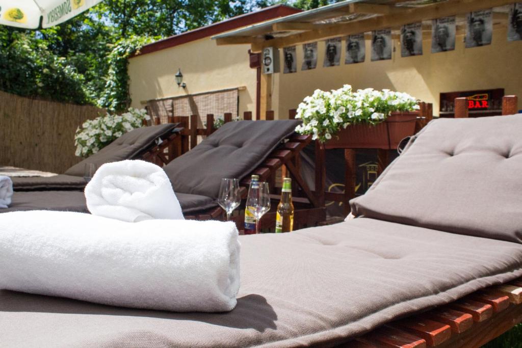 Posezení v ubytování Villa Mystique